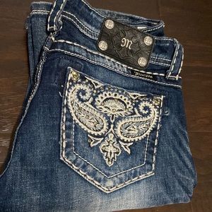 Miss me boot cut jeans size28